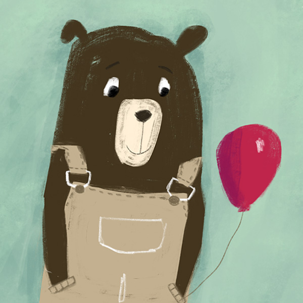 Bear with Balloon