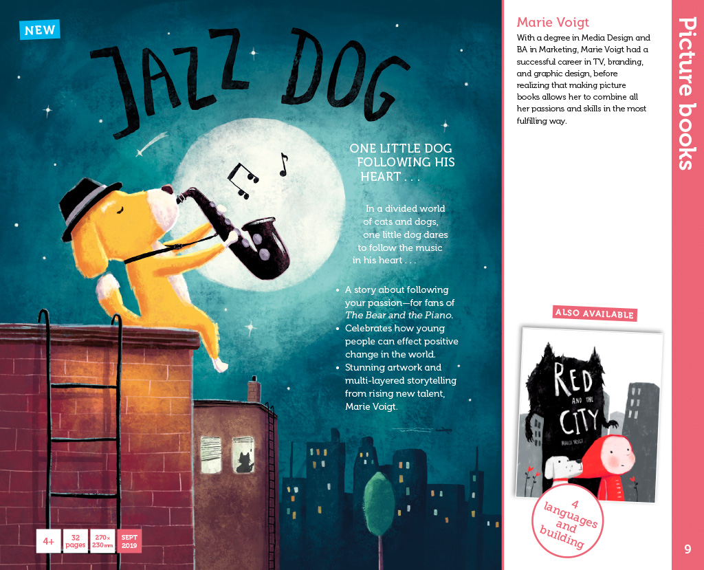 Jazz Dog page in OUP Frankfurt Right Guide 2018